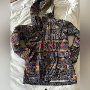 Burton Multicolor Patterned Ski Jacket